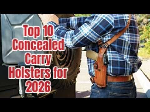 Video: Top 10 Concealed Carry Holsters for 2026